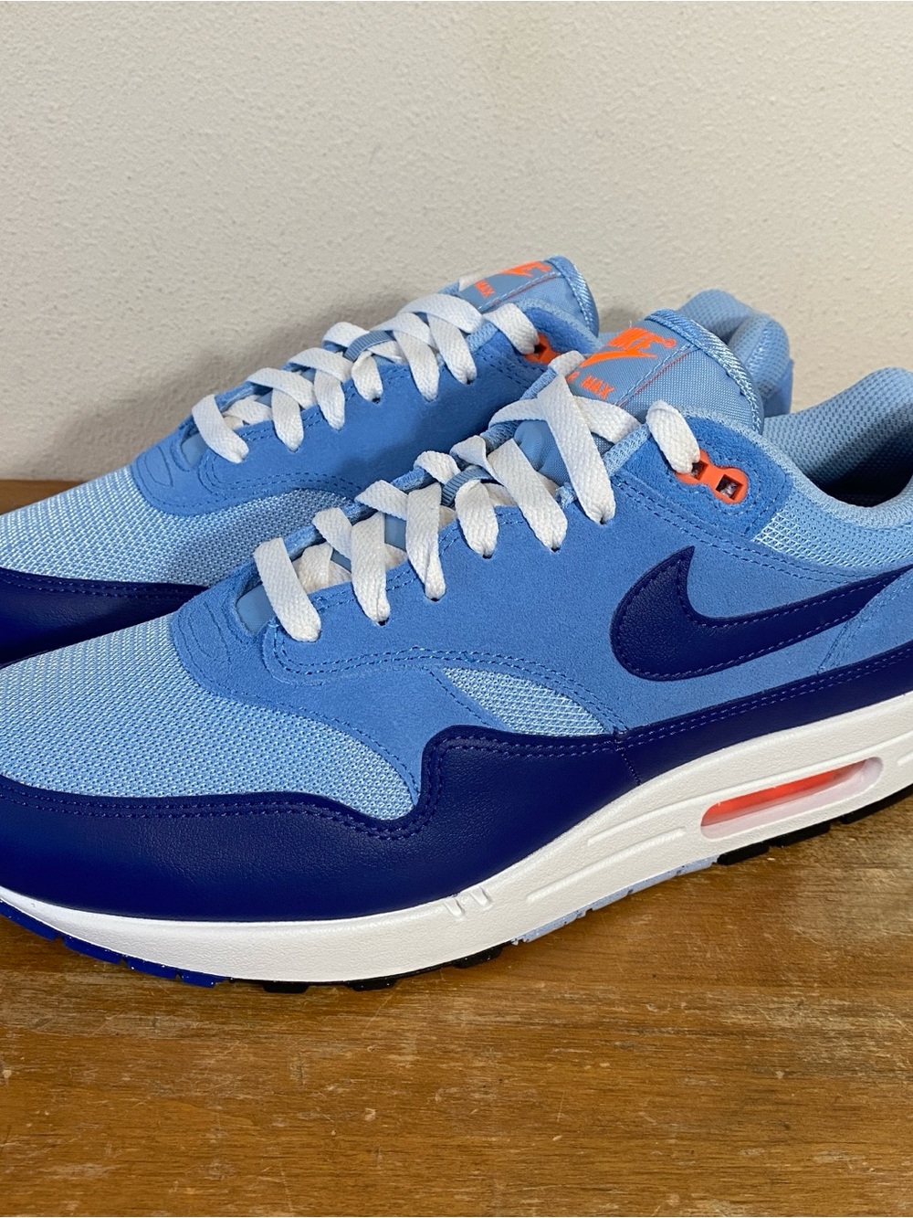 Nike Air Max 1 Essential Shoes Psychic Blue Sneakers FZ5808-400 - Size 11